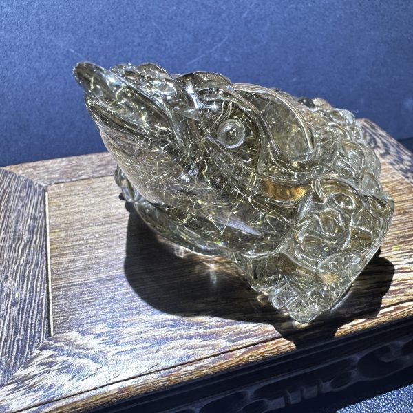 收藏級 金髮晶 金蟬 全清體 EN11