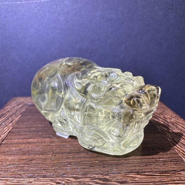 黃水晶彩虹貔貅 EK10