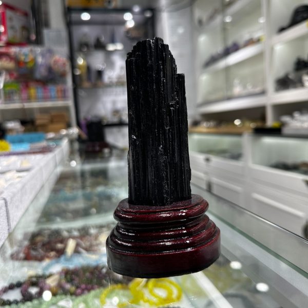 黑碧璽原石柱 PW41