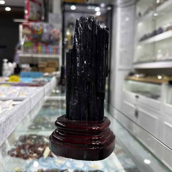 黑碧璽原石柱 PW44